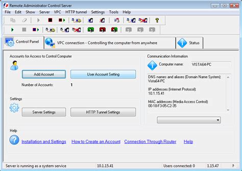 Remote Administrator Control Client